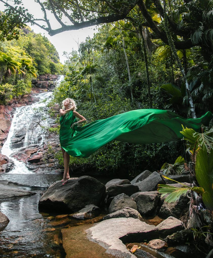 Flying Dress Seychelles - Seychelles Photographer